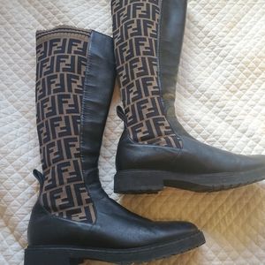 COPY - Fendi rococo tall boots
